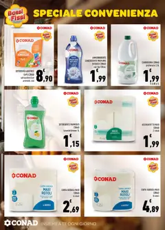 Anteprima del volantino Conad Speciale Convenienza catalogo valido a partire dal 10.11.2025 | Pagina: 5 | Prodotti: Ammorbidente, Tè, Candeggina, Profumo