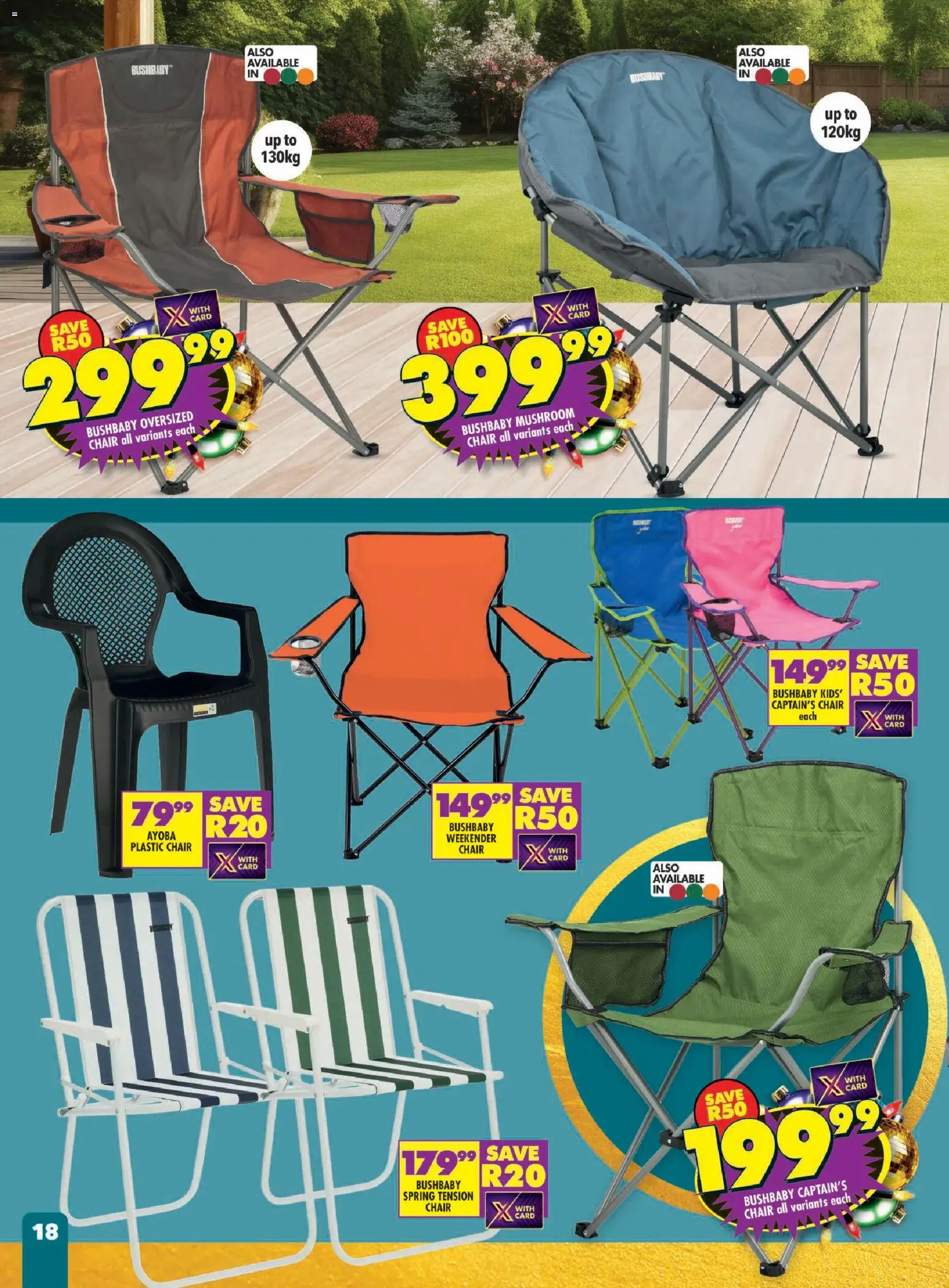 New Shoprite catalogue – valid from 24.11.2025 | Page: 18 | Products: Chair