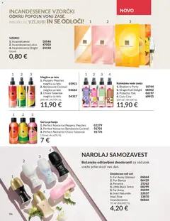 Avon katalog akcije – veljaven od 31.03.2026 | Stran: 94 | Izdelki: Gel za prhanje, Parfum, Deodorant, Voda
