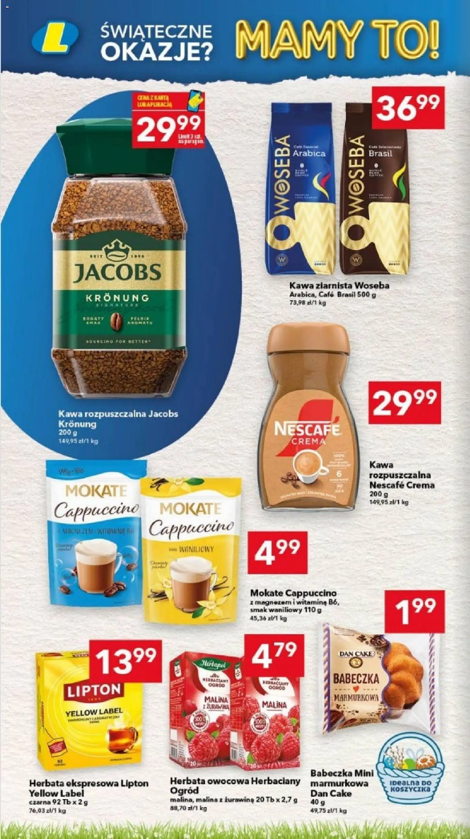 Lewiatan gazetka - Lublin od 26.03.2026 | Strona: 12 | Produkty: Karta, Nescafe, Żurawina, Herbata