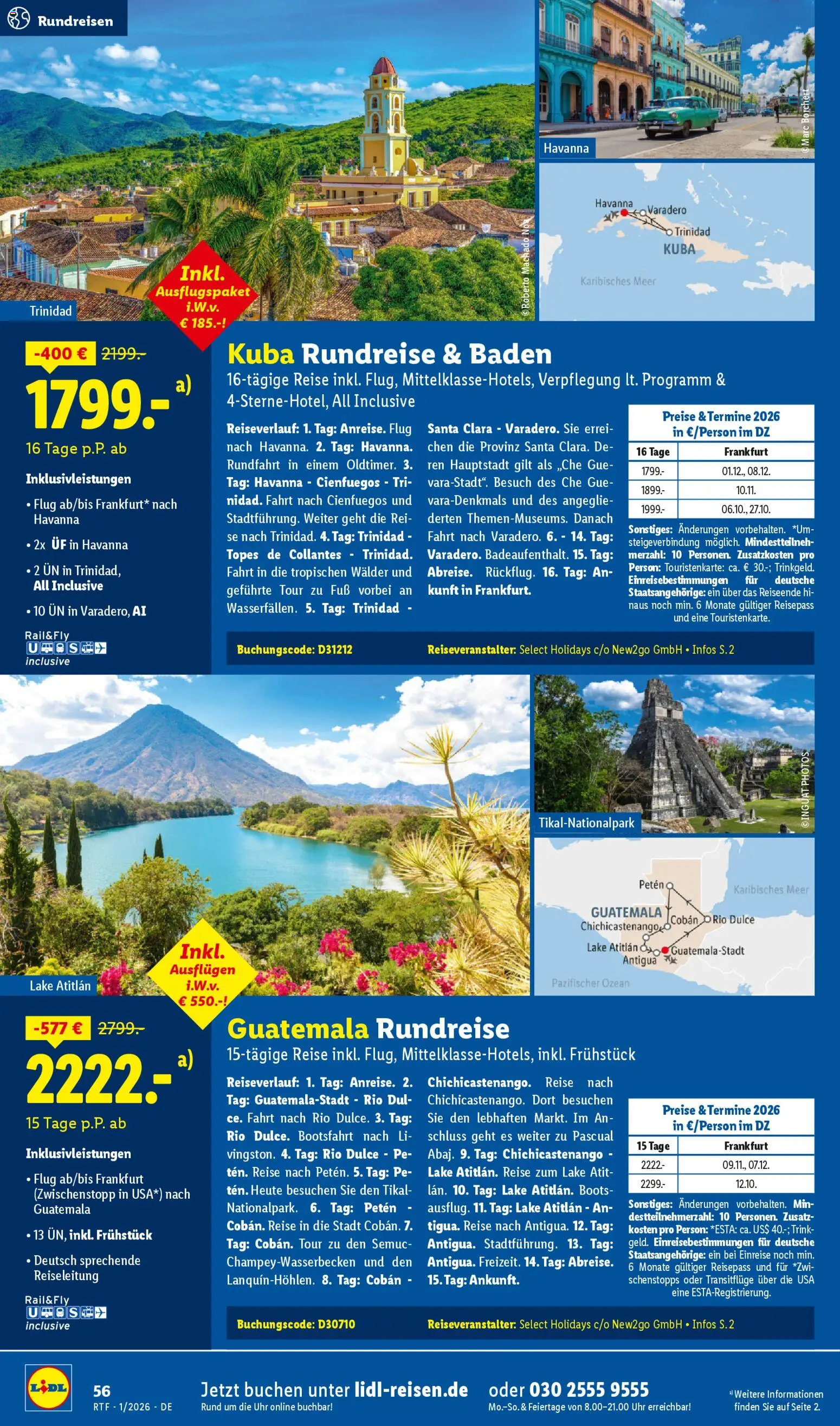Lidl Reisen - Prospekt – gültig ab 14.01.2026 | Seite: 56 | Produkte: Uhr