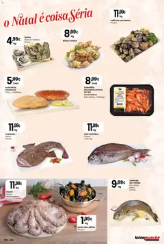 Pré-visualização Intermarché folheto válido de 11.12.2025 | Página: 4 | Produtos: Polvo, Camarão, Tamboril, Sapateira