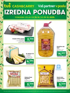 Tuš katalog akcije – veljaven od 15.12.2025