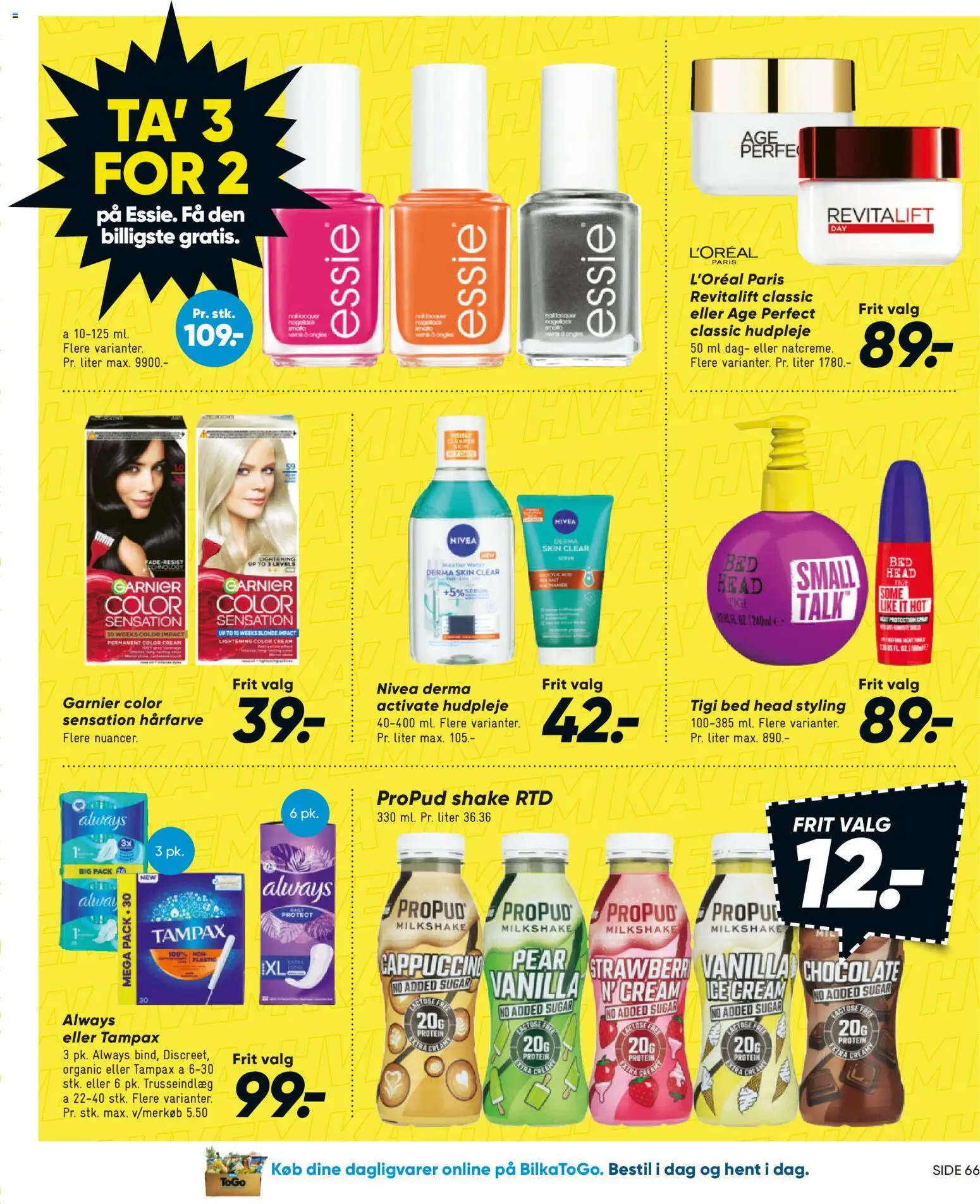 Bilka tilbudsavis – gyldig fra 25.12.2025 | Side: 32 | Produkter: Hårfarve, Milkshake