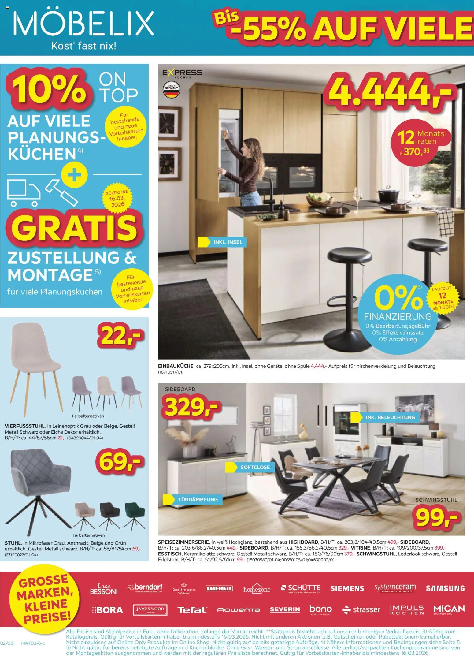 Möbelix Angebote gültig ab 10.03.2026 | Seite: 2 | Produkte: Wasser, Samsung