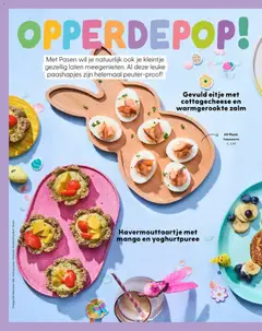 AH Plank haasvorm, Wooden plank in the shape of a hare. - Voorbeeld van een folder van Albert Heijn, geldig van 20.03.2026 | Pagina: 94 | Producten: Zalm, Plank, Mango