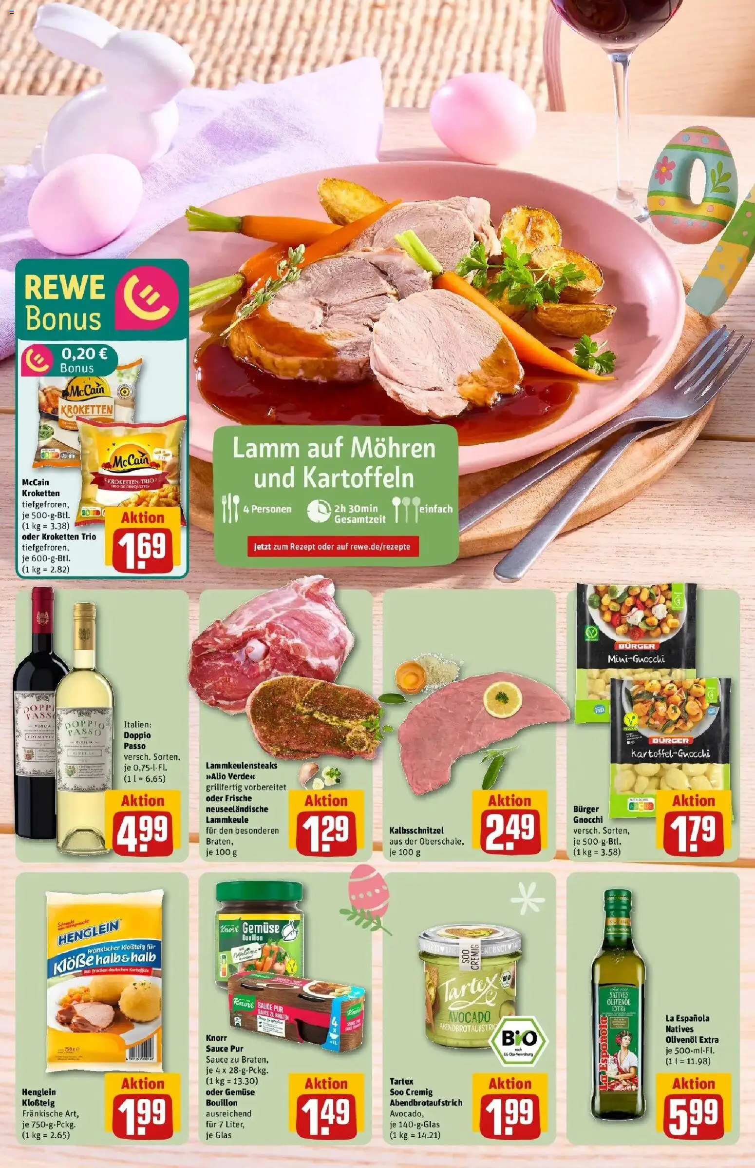 Rewe Prospekt Issum	 – gültig ab 30.03.2026 | Seite: 16 | Produkte: Olivenol, Knorr, Avocado, Gemüse