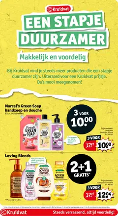 Marcel's Green Soap handzeep en douche, Handzeep en douche, m.u.v. multipakken - Voorbeeld van een folder van Kruidvat, geldig van 30.12.2025 | Pagina: 61