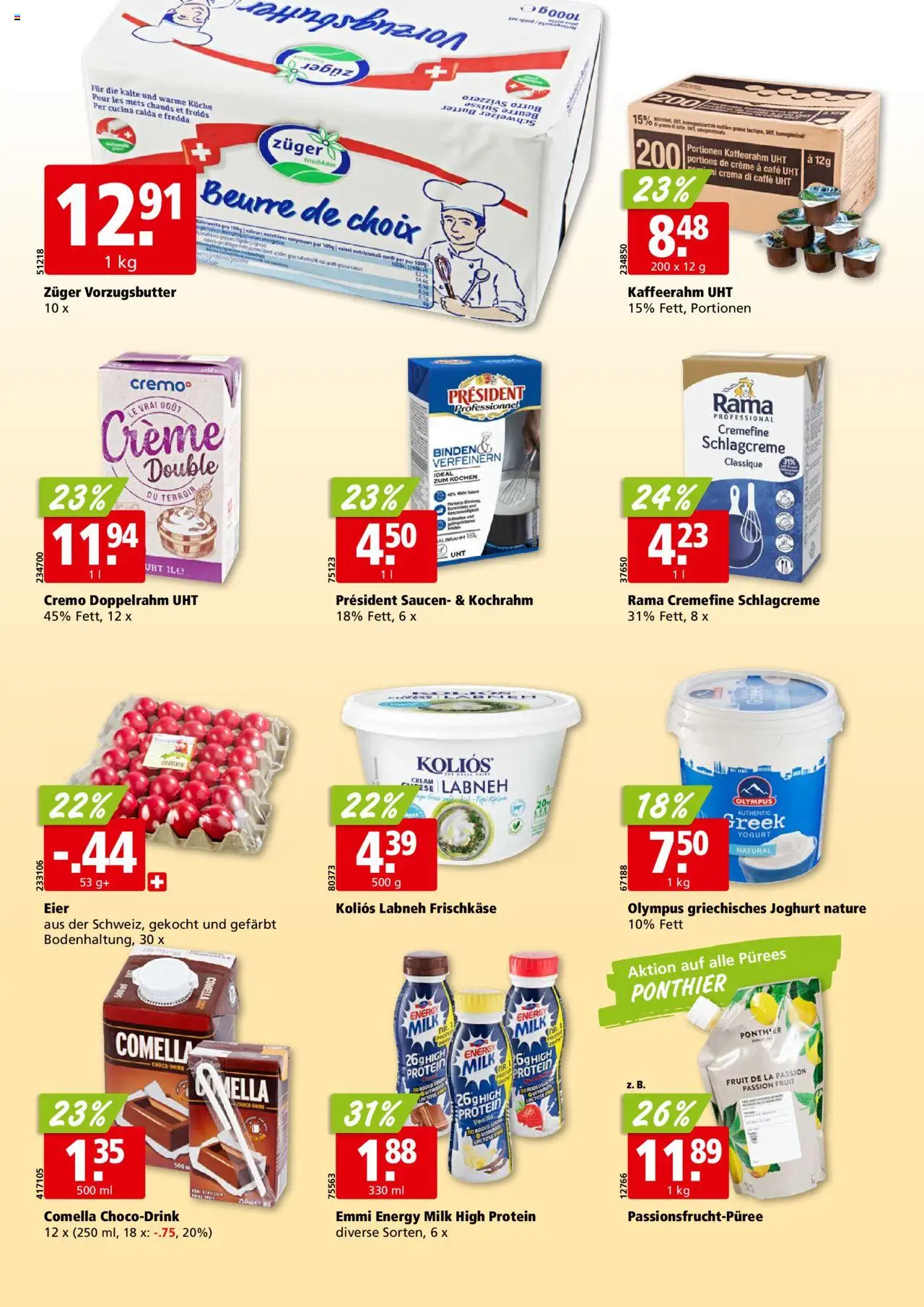Aligro Aktionen – gültig ab 15.09.2025 | Seite: 14 | Produkte: Griechisches joghurt, Butter, Joghurt, Creme