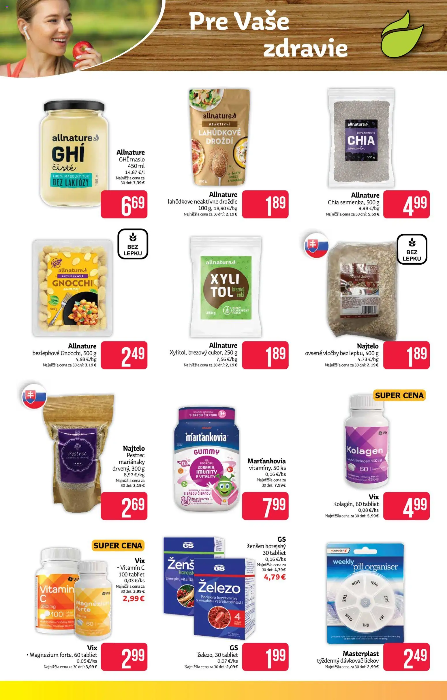 Nové Teta drogerie akcie – leták je platný od 19.01.2026 | Strana: 12 | Produkty: Organizér, Tablet, Kolagén, Marťankovia