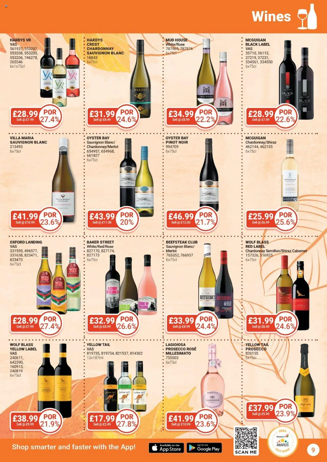  | Page: 9 | Products: Prosecco, Beef