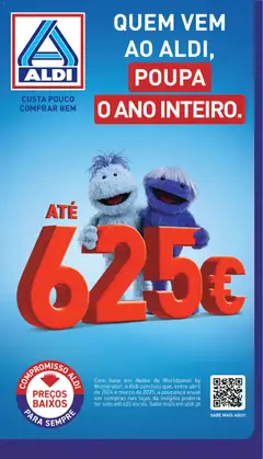 Pré-visualização Aldi folheto válido de 22.10.2025
