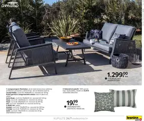 Vrtni trendovi 2026 Lesnina - Pregled kataloga iz trgovine Lesnina, vrijedi od 06.02.2026 | Stranica: 85 | Proizvodi: Kutna garnitura