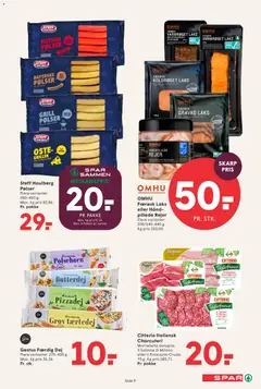 Spar - Tilbudsavis uge 11 gyldig fra 06.03.2026 | Side: 9 | Produkter: Pølsehorn, Citronpeber, Hvidløg, Rejer