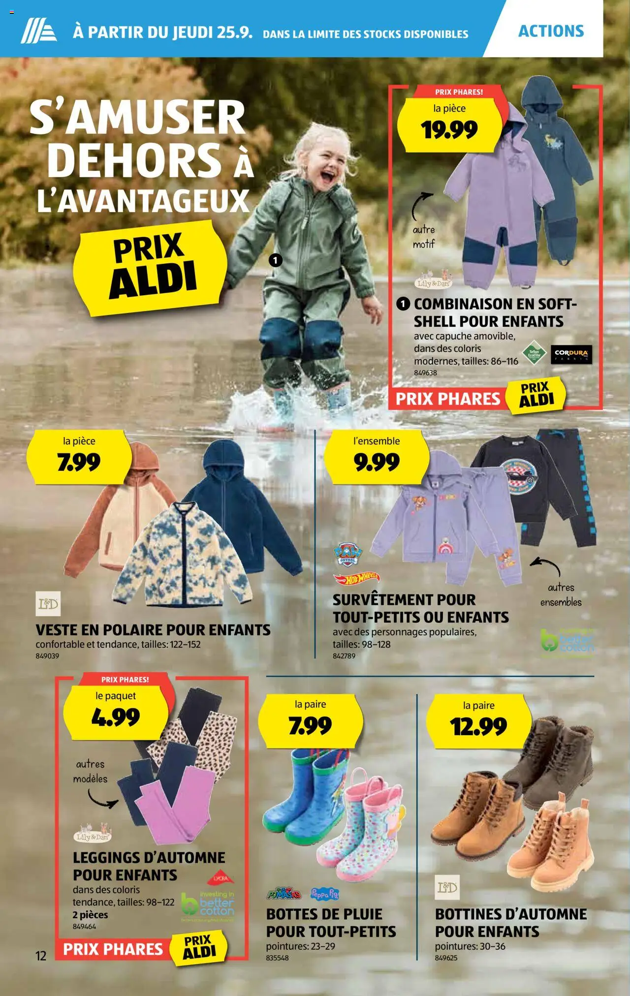 Aldi Aktionen IT – gültig ab 25.09.2025 | Seite: 13 | Produkte: Leggings