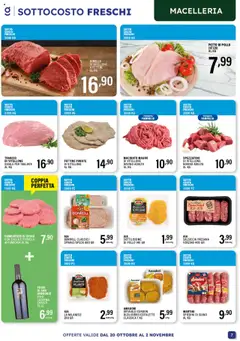 Anteprima del volantino Volantino GECOP	 valido a partire dal 20.10.2025 | Pagina: 7 | Prodotti: Petto di Pollo, Vino, Spinaci, Girello