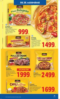 Lidl akciós ujság - amely érvényes a következő dátumtól: 28.08.2025 | Oldal: 25