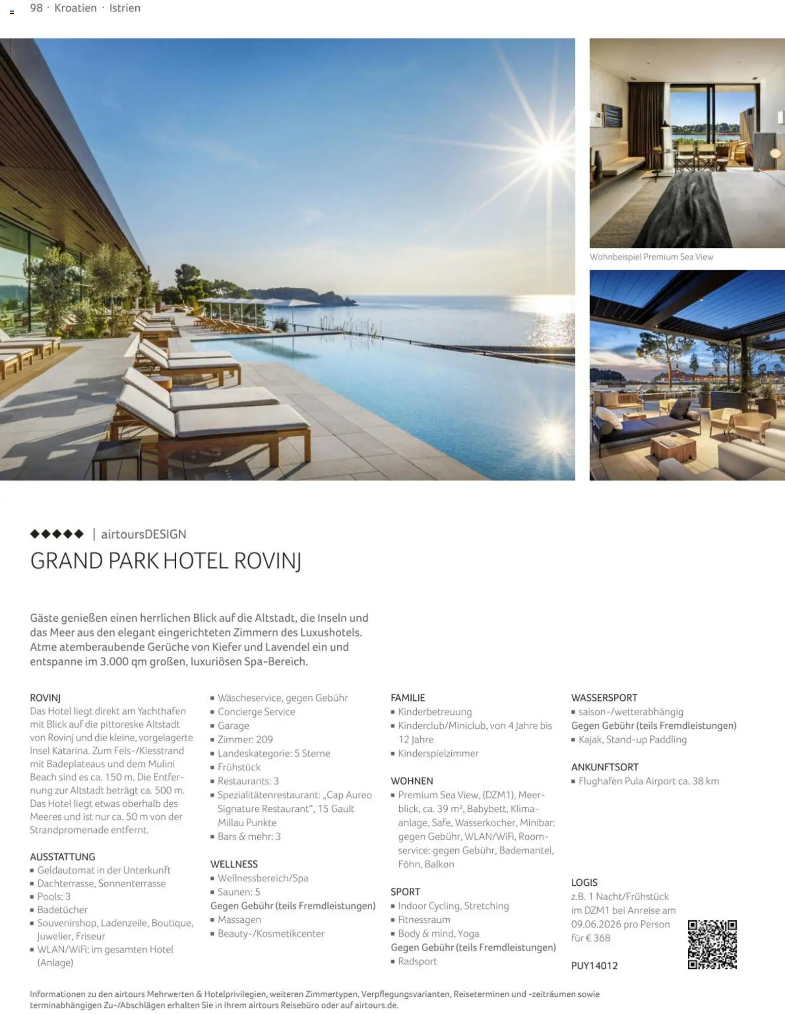TUI airtours Katalog  Europareisen 2025/26 – gültig ab 01.11.2025 | Seite: 98 | Produkte: Lavendel