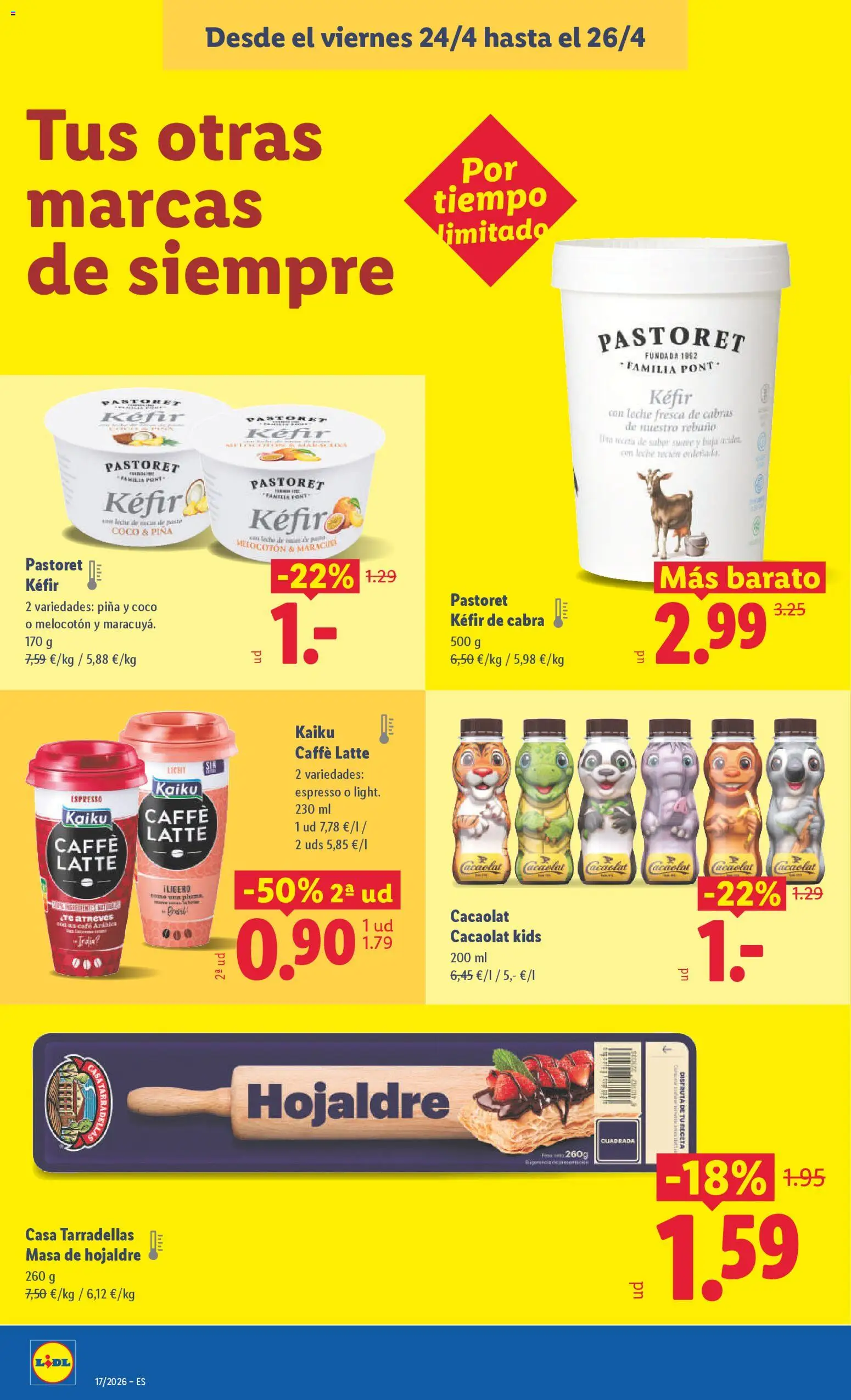 Lidl folleto │ válido desde el 20.04.2026 | Página: 36 | Productos: Café, Τυρόπιτα, Piña, Té