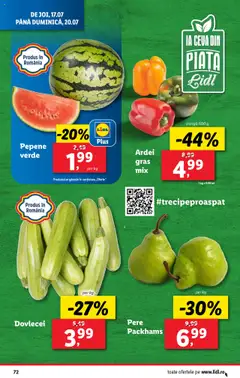 Catalog Lidl – valabil de la 14.07.2025 | Pagină: 72 | Produse: Pungă, Ardei