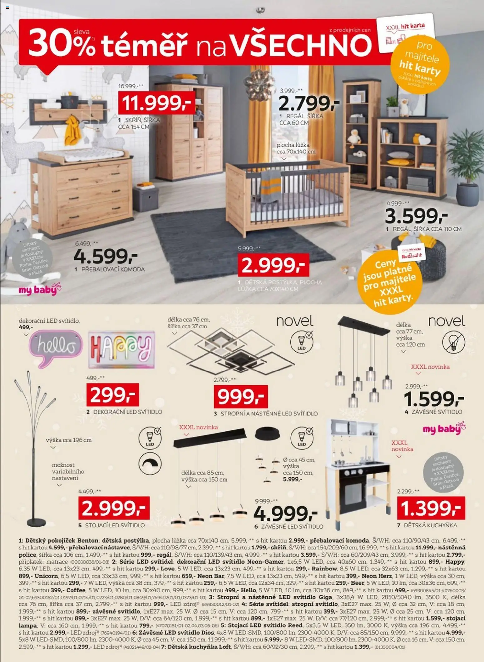 XXXLutz leták od 08.12.2025 | Strana: 5 | Produkty: Kuchyňka, Dětská kuchyňka, Matrace, Přebalovací komoda