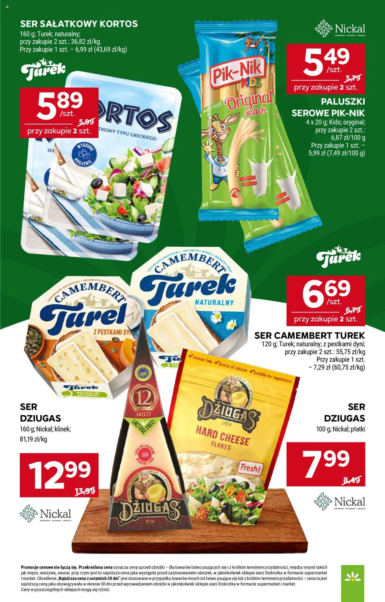 Stokrotka Gazetka - Market od 13.08.2025 | Strona: 12 | Produkty: Stokrotka, Camembert, Ser, Płatki