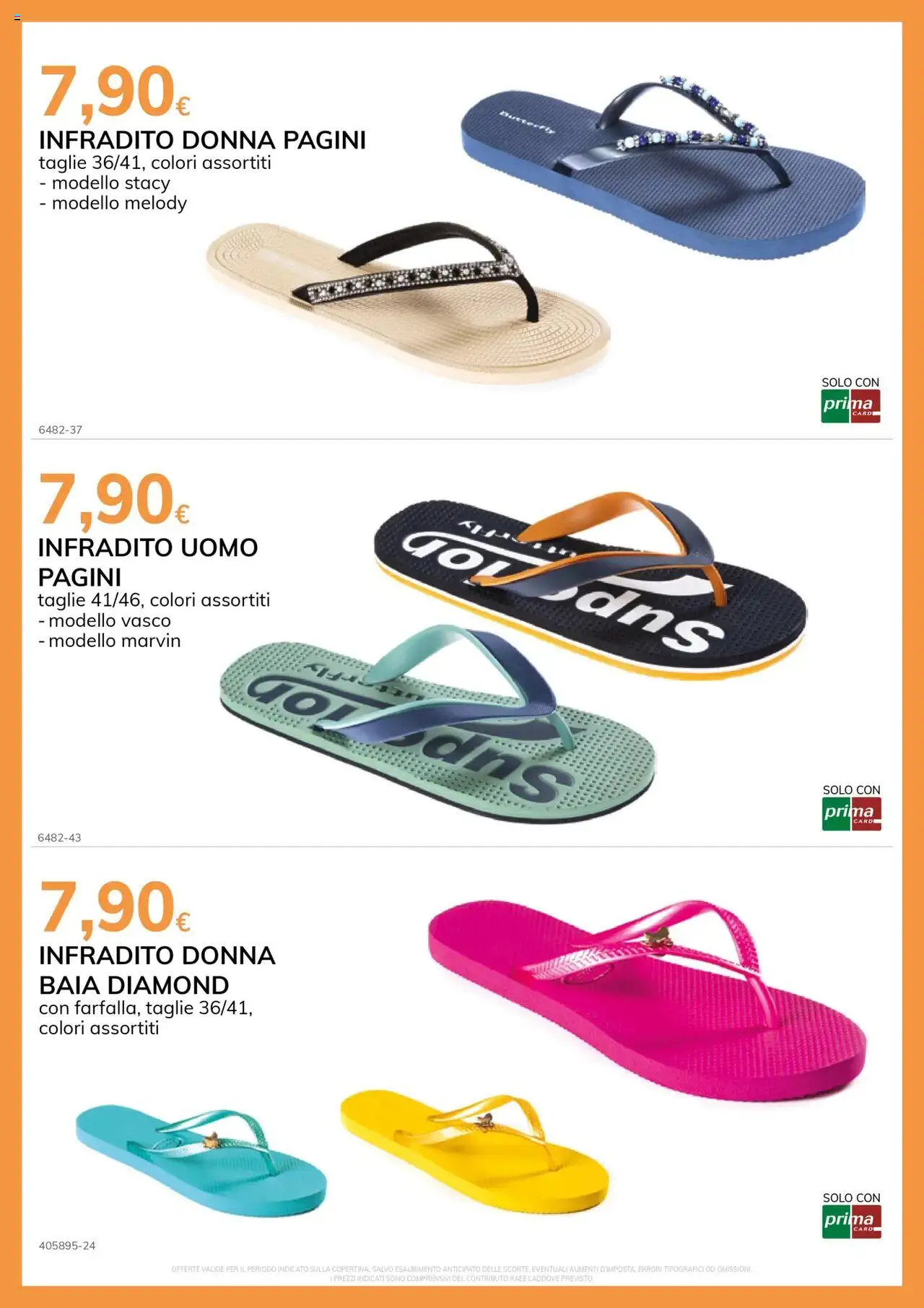 Volantino Basko del 17.06.2025 | Pagina: 11 | Prodotti: Infradito