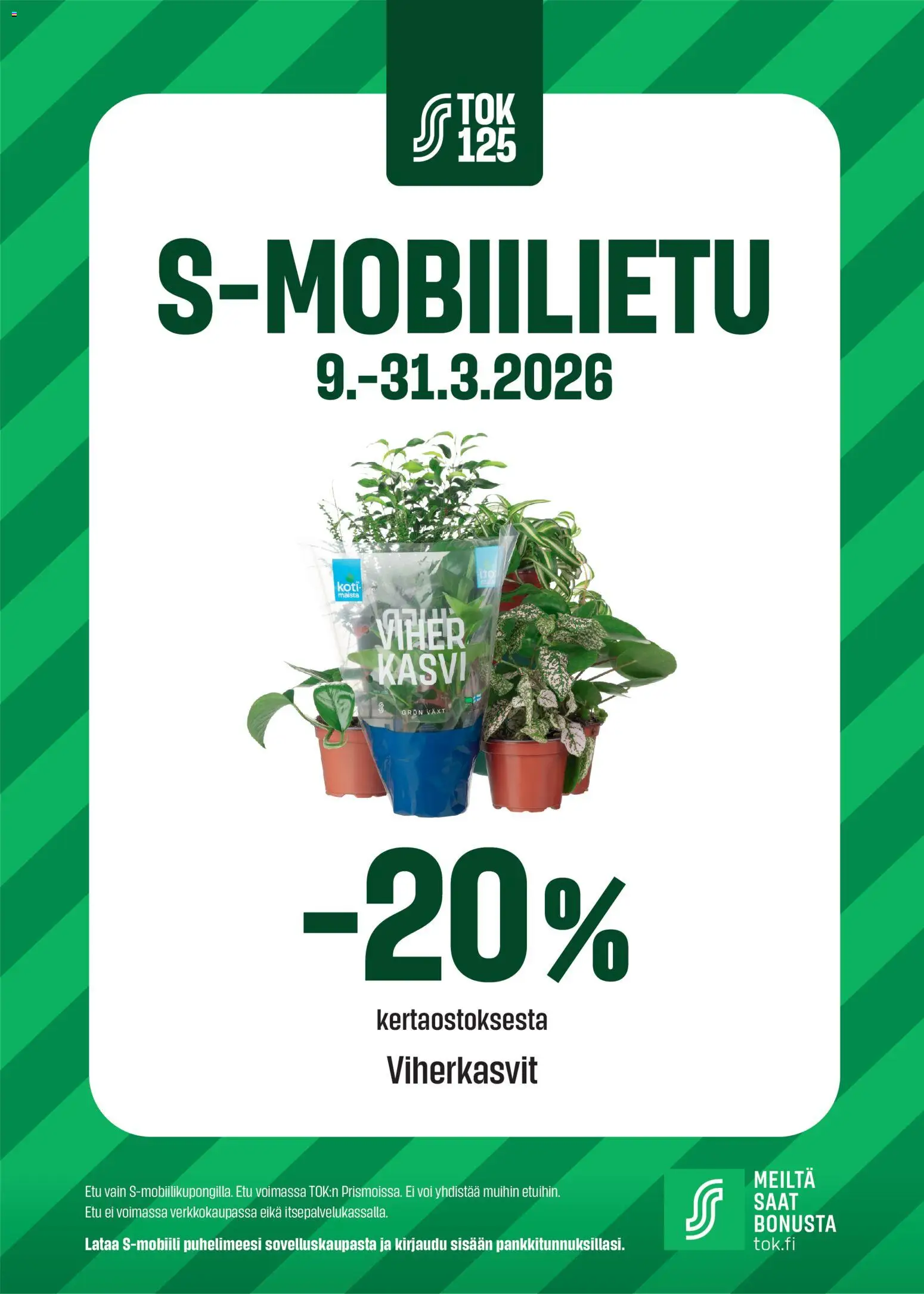Prisma - S-mobiilietu Viherkasvit – voimassa 09.03.2026 alkaen | Sivu: 1 | Tuotteet: Voi