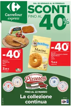Anteprima del volantino Carrefour Express catalogo valido a partire dal 29.01.2026