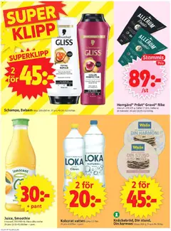 ICA Supermarket erbjudanden - Förhandsvisning av reklamblad från butik ICA Supermarket aktuell från 23.03.2026 | Sida: 12 | Produkter: Gem, Balsam, Loka, Galler