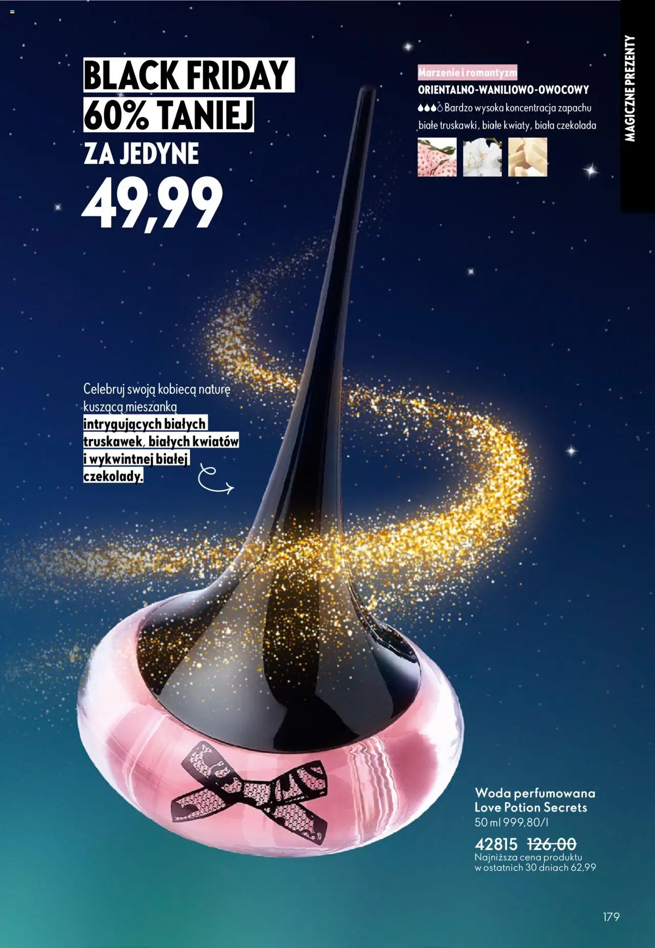 Oriflame Black Friday od 12.11.2025 | Strona: 179 | Produkty: Czekolada, Woda
