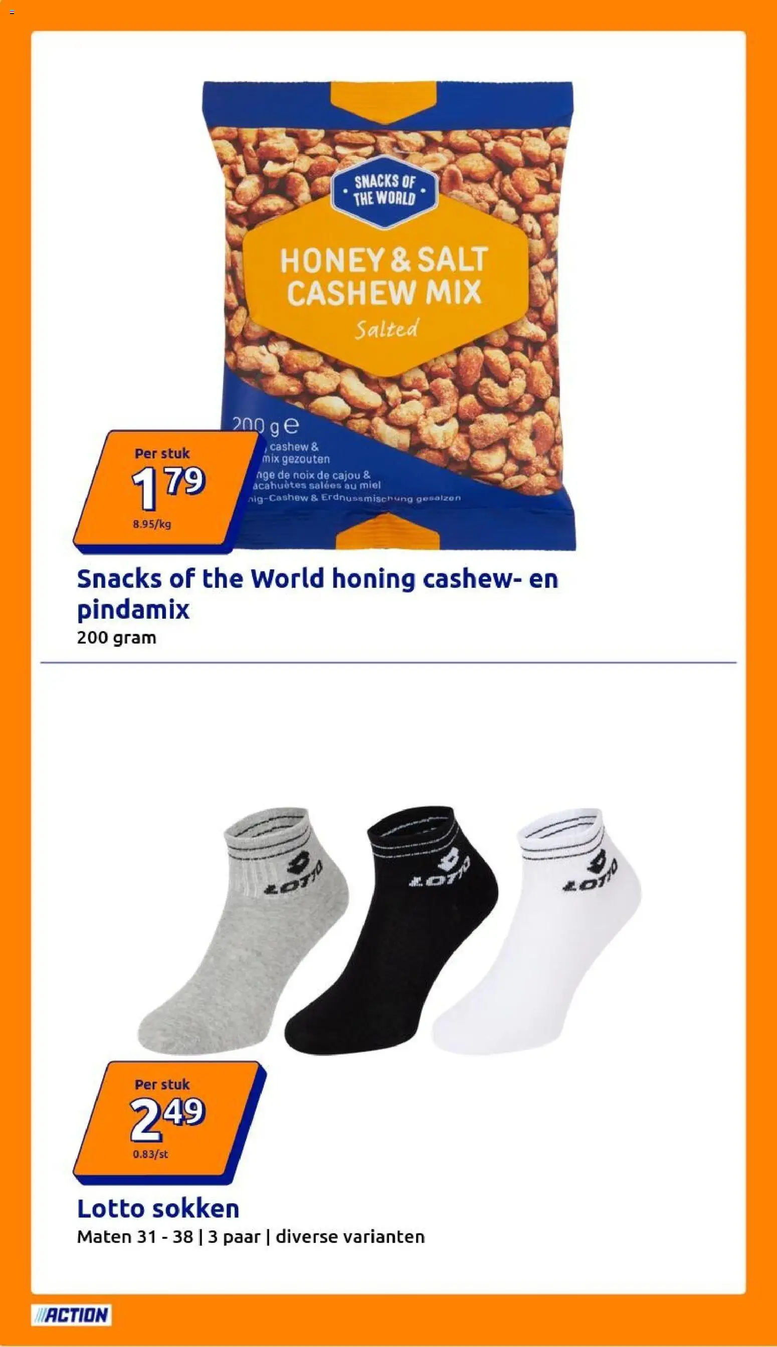 {H1} | Pagina: 20 | Producten: Snacks, Sokken