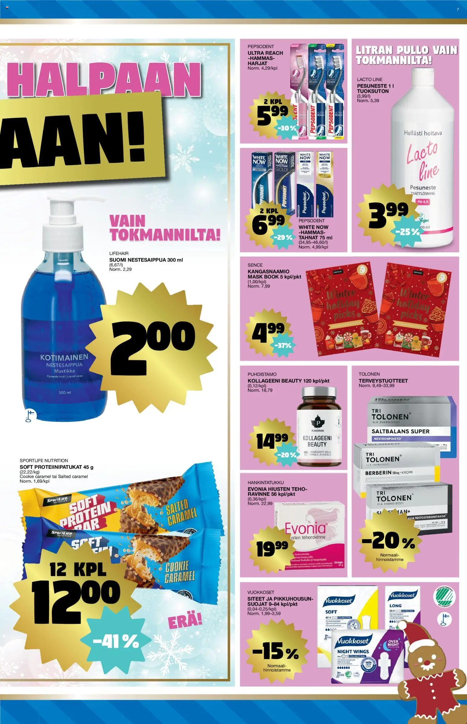 Tokmanni tarjoukset – voimassa 01.12.2025 alkaen | Sivu: 7
