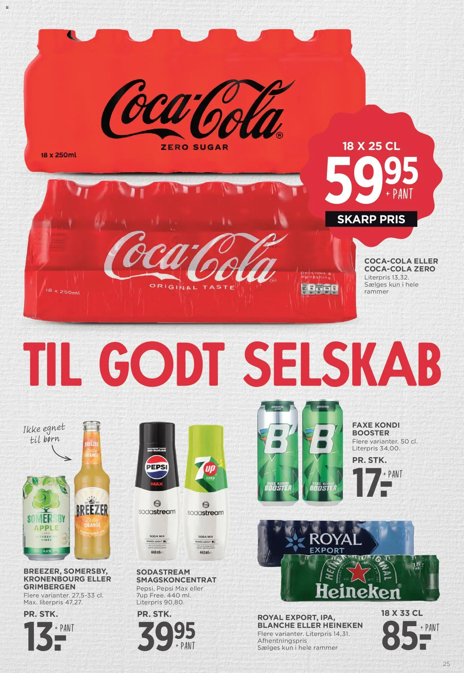 Meny tilbudsavis – gyldig fra 31.10.2025 | Side: 40 | Produkter: Cider, Faxe Kondi, Pepsi, Pepsi Max