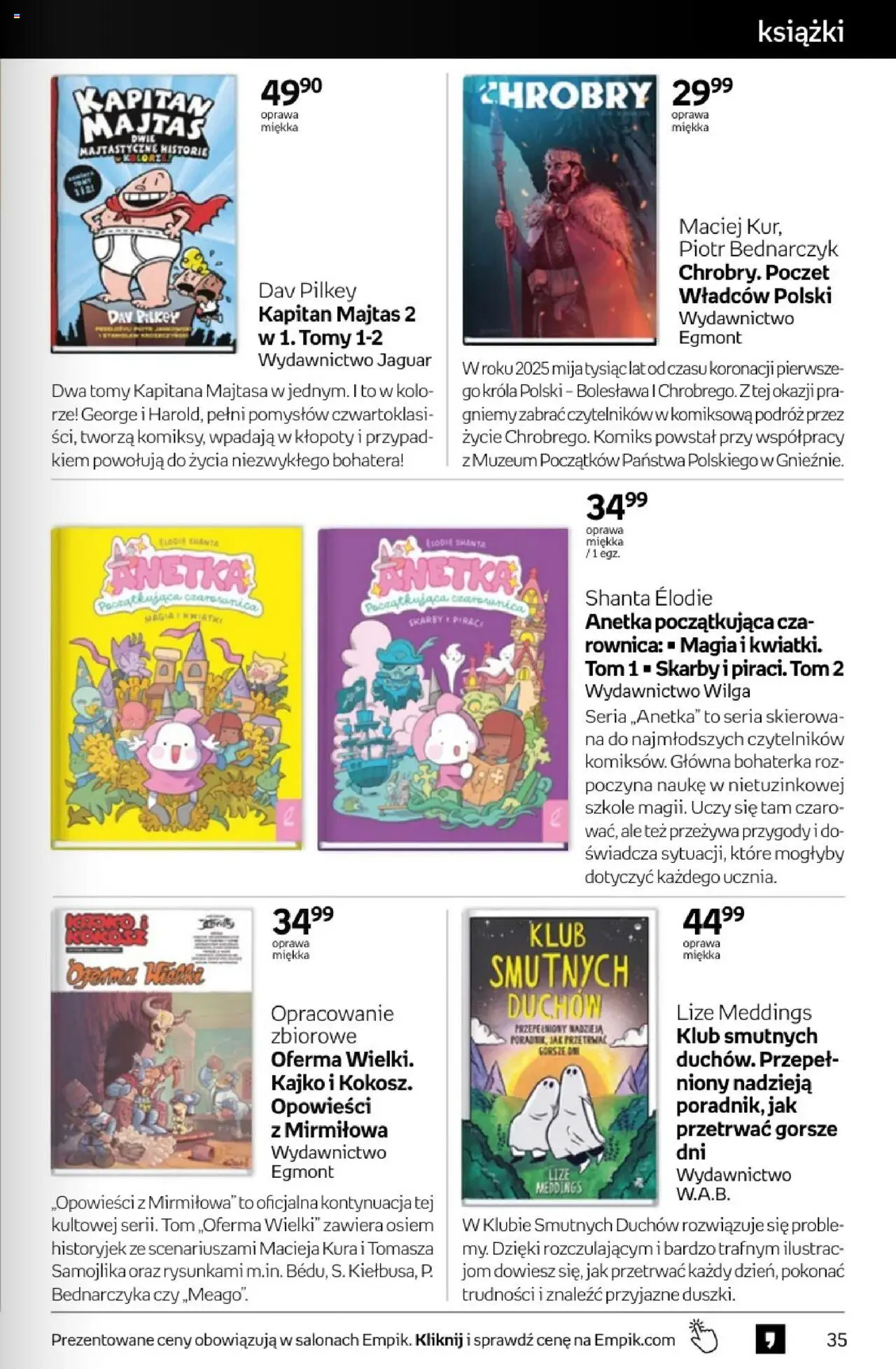 Empik promocje od 21.05.2025 | Strona: 35 | Produkty: Kwiatki, Książki, Róż