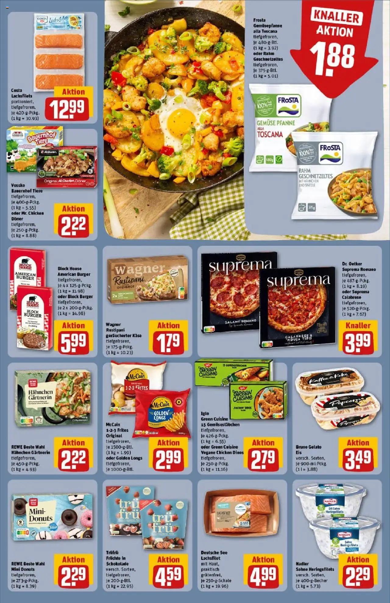 Rewe prospekt Elsterwerda	 - gültig ab dem 24.08.2025 | Seite: 17 | Produkte: Schokolade, Iglo, Sahne, Eis