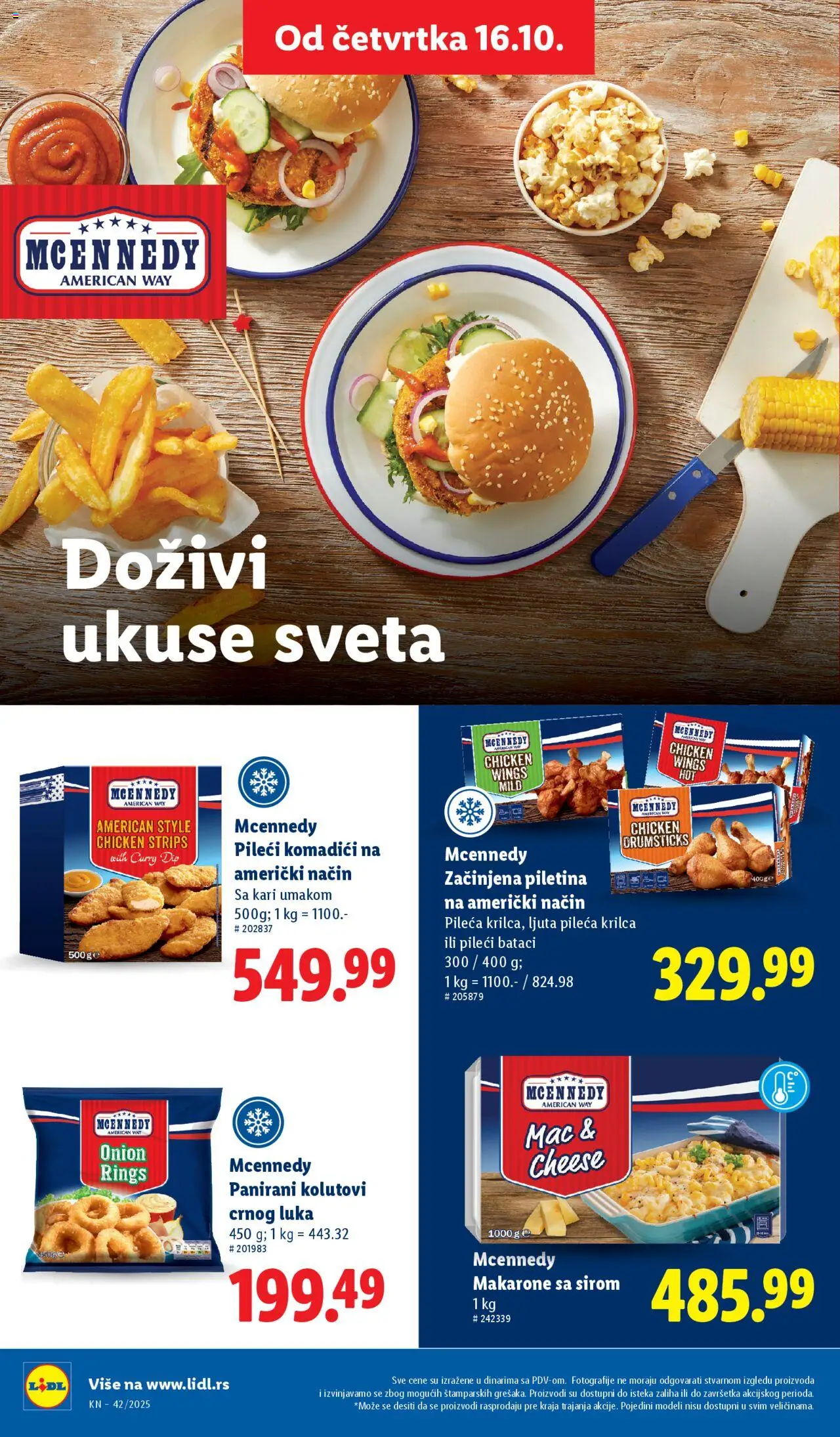 Lidl katalog - važi od 16.10.2025 | Strana: 26 | Proizvode: Piletina