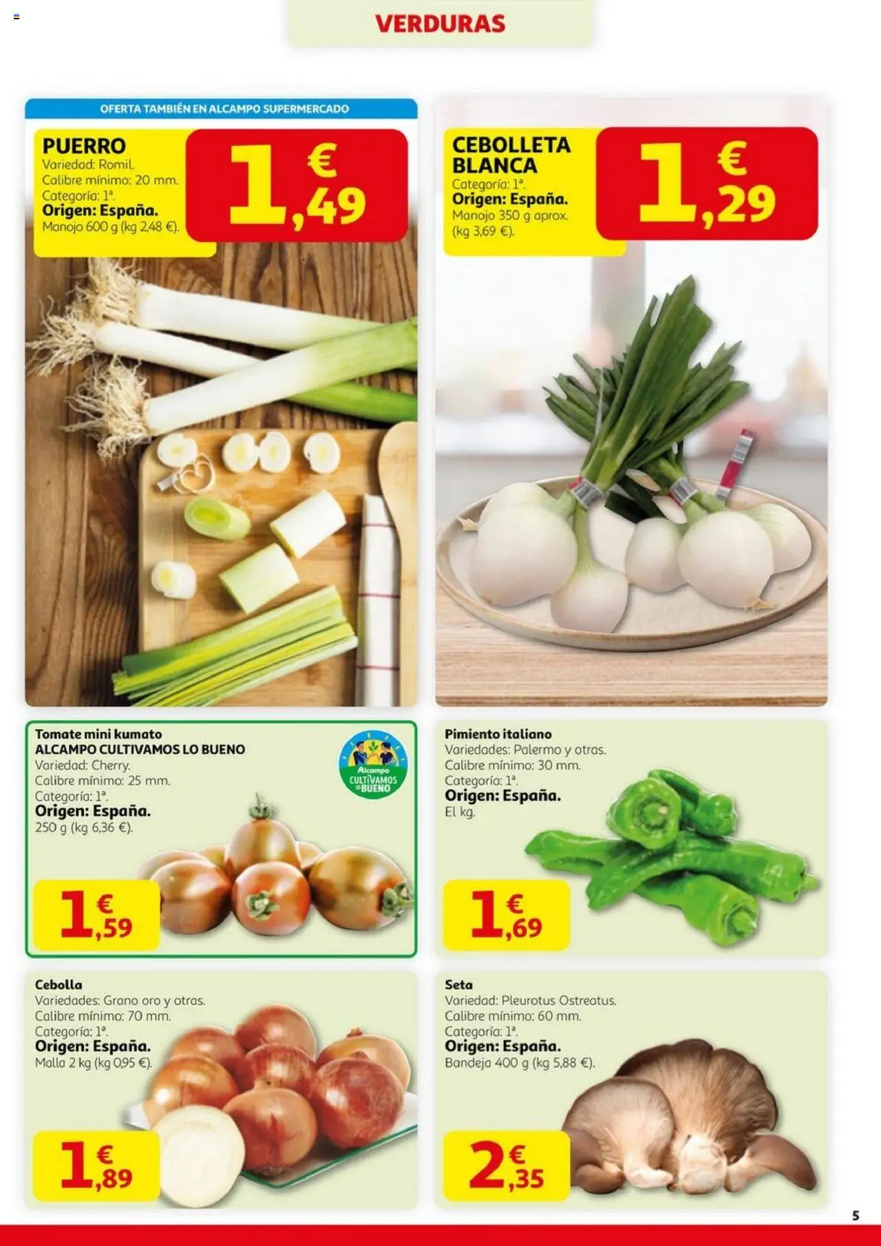 Alcampo - HG Madrid Unificado │ válido desde el 11.09.2025 | Página: 5 | Productos: Κάδος απορρυμάτων, Παγωμένο τσάι, Bandeja