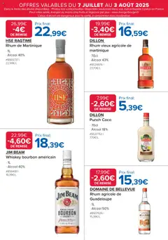  | Page: 15 | Produits: Alcool, Rhum, Thé, Bourbon