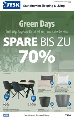 JYSK Prospekt aktuell ab 08.04.2026 gültig