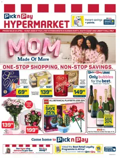Pick n Pay specials catalogue – valid from 24.04.2026