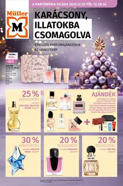 Müller - A parfüméria világa - amely érvényes a következő dátumtól: 15.12.2025