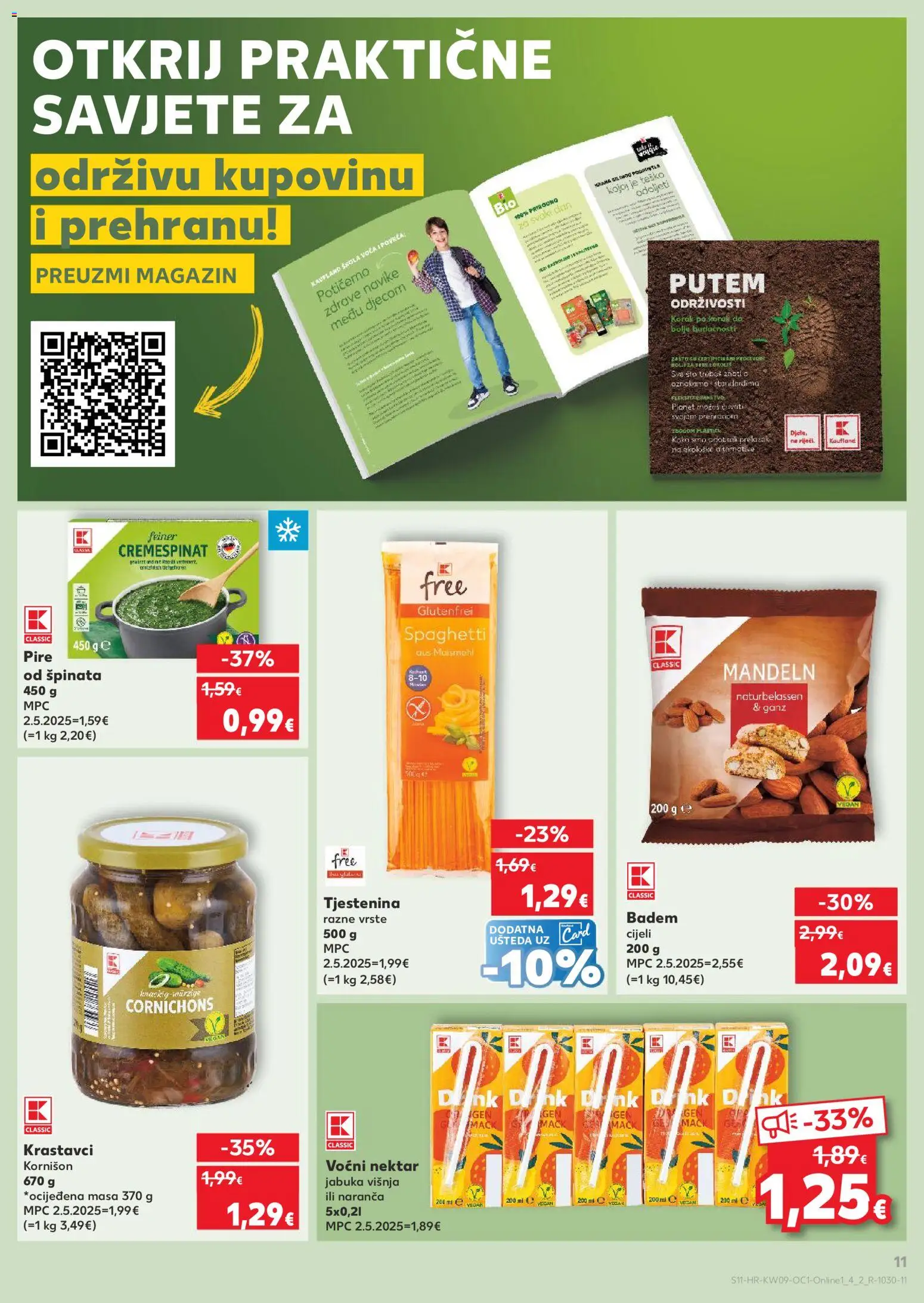 Kaufland HR akciós ujság - amely érvényes a következő dátumtól: 25.02.2026 | Oldal: 11 | Termékek: Vegán
