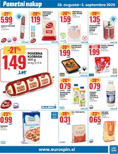 GOVEJA SALAMA, Goveja salama, 500 g │ velja od 28.08.2025 | Stran: 7