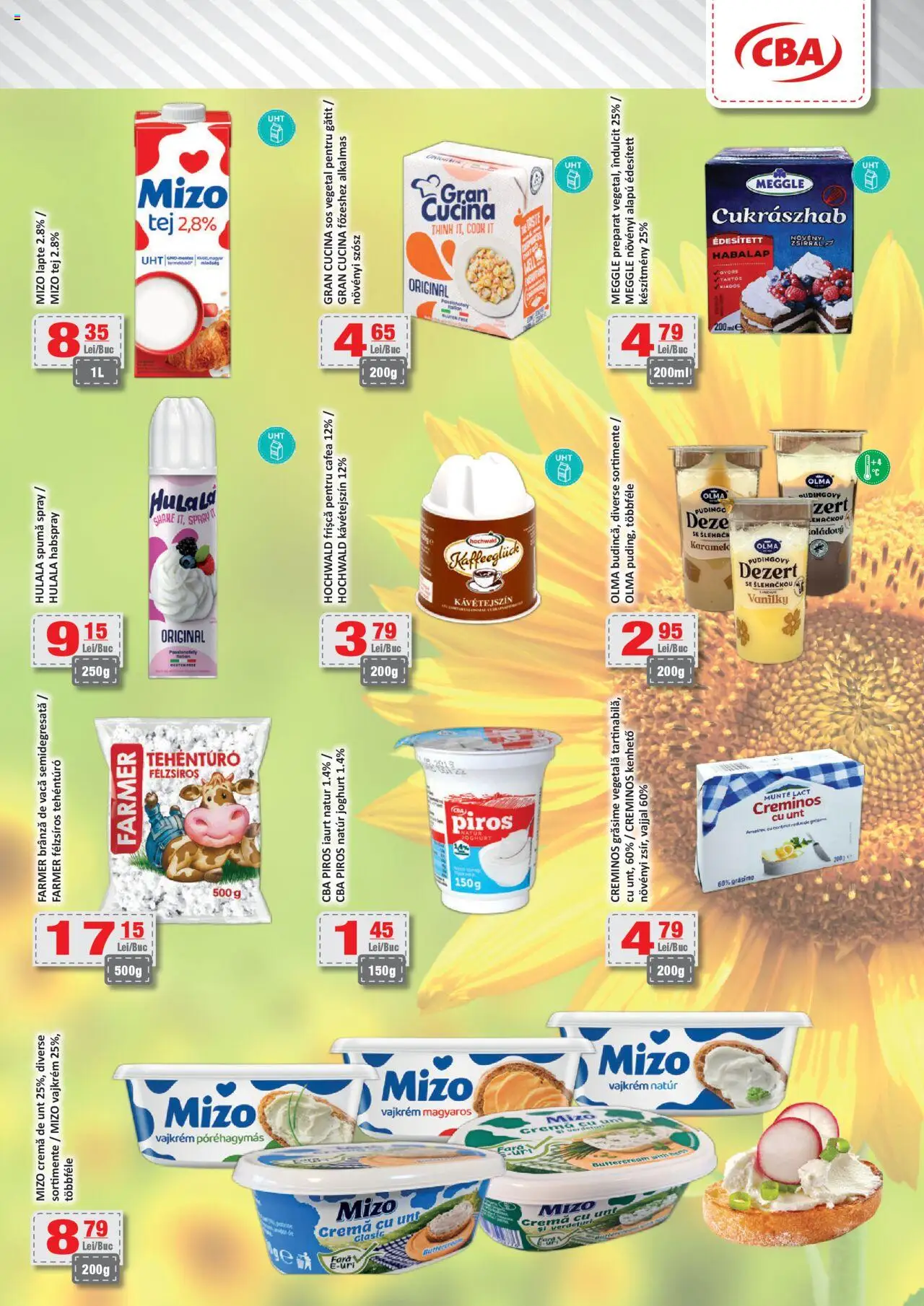 Catalog CBA – valabil de la 07.08.2025 | Pagină: 2 | Produse: Brânză, Iaurt, Cafea, Brânză De Vacă