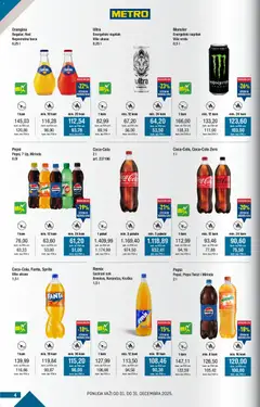 Metro kupi više plati manje - pregled Metro kataloga - važi od 01.12.2025 | Strana: 4 | Proizvode: Sok, Pepsi