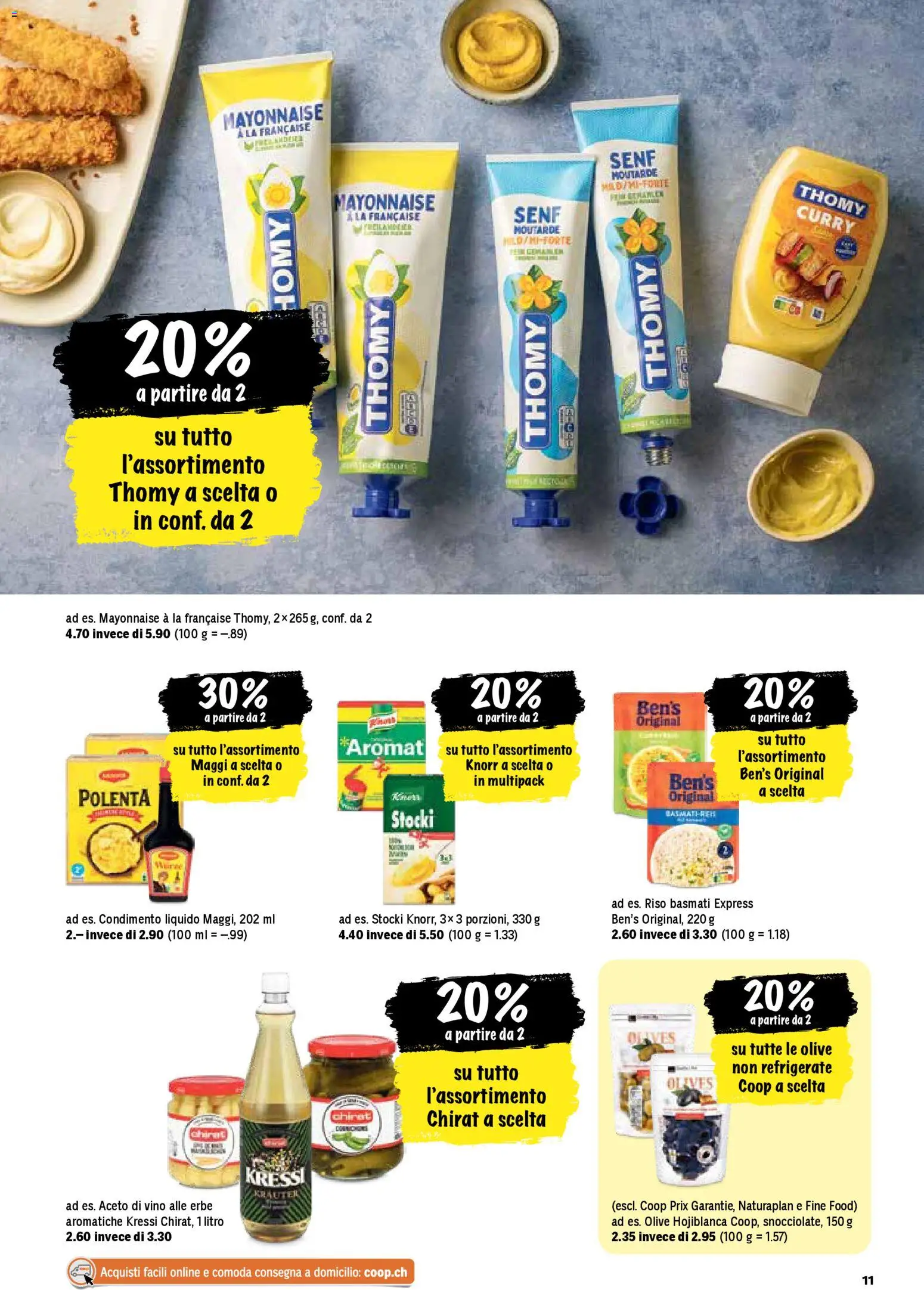 Coop - Una settimana di azioni – gültig ab 15.01.2026 | Seite: 11 | Produkte: Reis, Mayonnaise