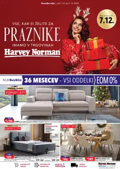 Harvey Norman katalog akcije – veljaven od 01.12.2025