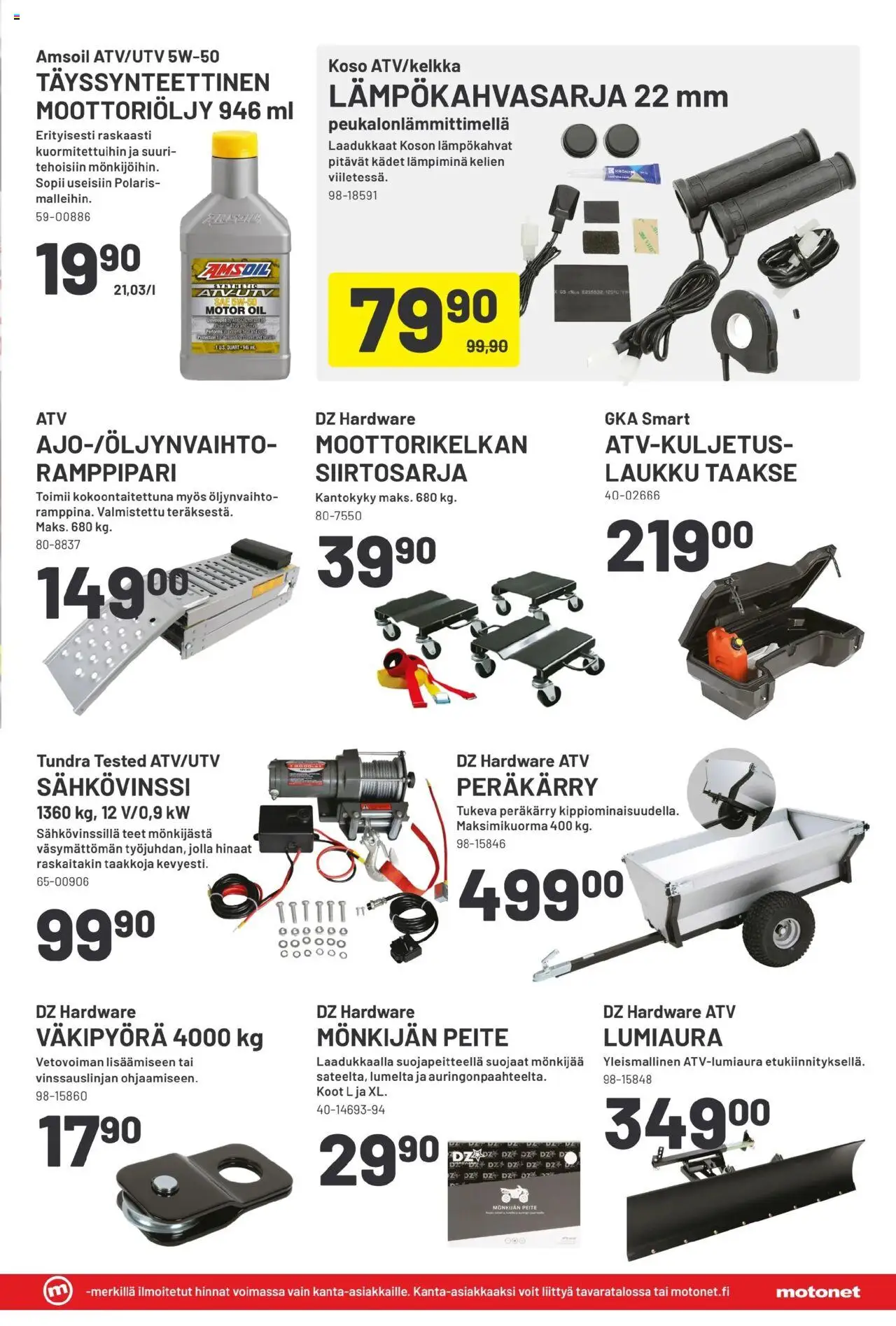  | Sivu: 9 | Tuotteet: Laukku, Moottoriöljy
