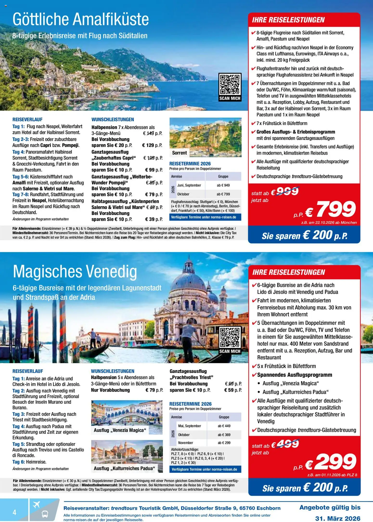 Norma Resien – gültig ab 01.03.2026 | Seite: 4 | Produkte: Klimaanlage, Bad, Telefon, TV